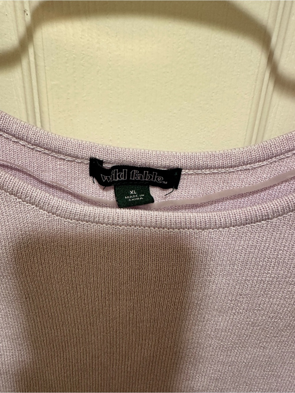 wild fable Lavender Tie-Back Knit Tank - Picture 3 of 3